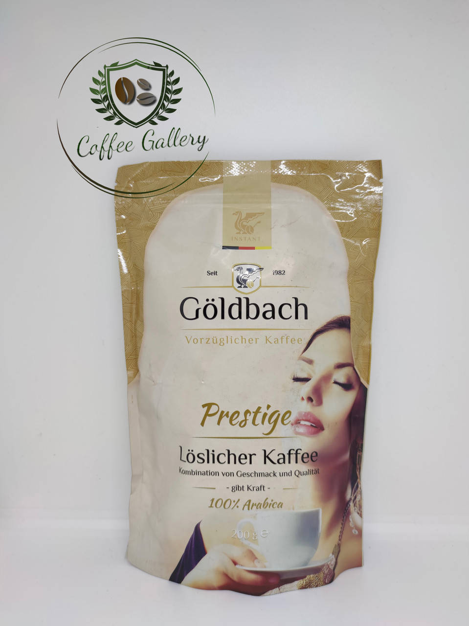 

Кава розчинна Goldbach Prestige 200г