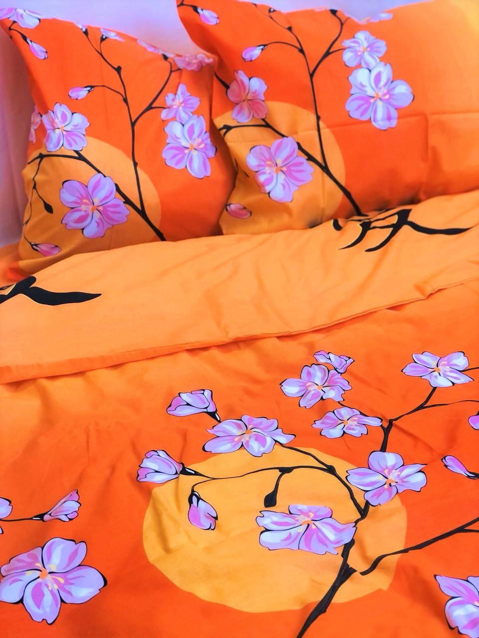 

Комплект постельного белья Сакура | Двуспальный | Бязь белорусская