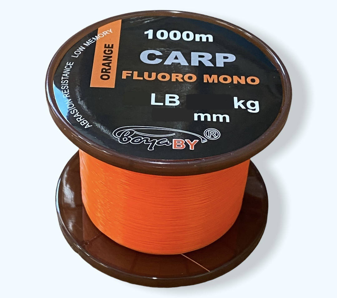 

Леска рыболовная BoyaBy Carp Mono 1000 м Оранжевый, 0.35