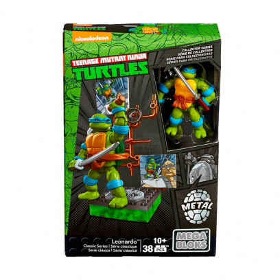 

Конструктор Mega Bloks TMNT Черепашки Ниндзя Коллекционная серия: Леонардо (38 деталей)