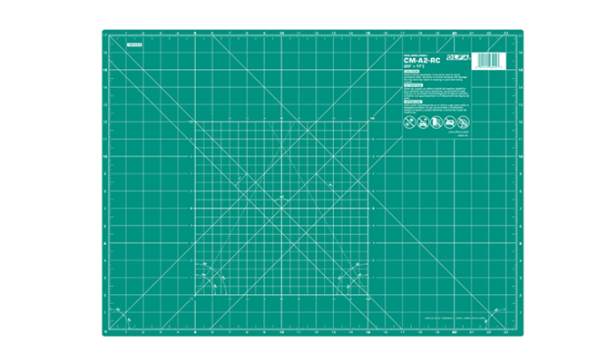 

Коврик для резки OLFA CM-A2-RC самовосстанавливающийся 600х430х2 мм