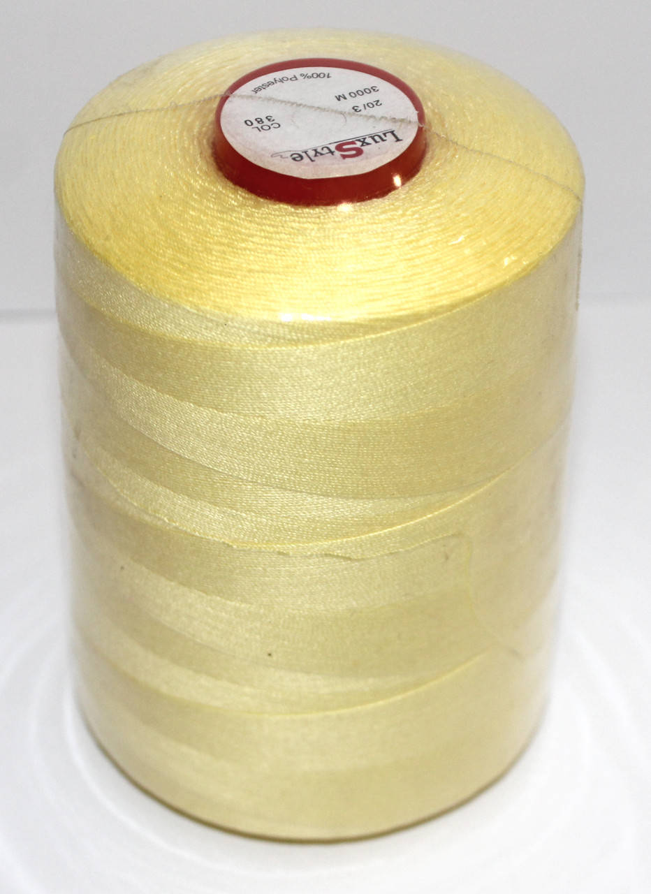 

LuxStyle 20/3 3000м Джинсовые нитки цвет №380