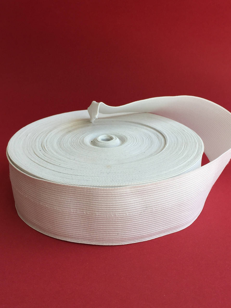 

Резинка біла 50мм, Белый