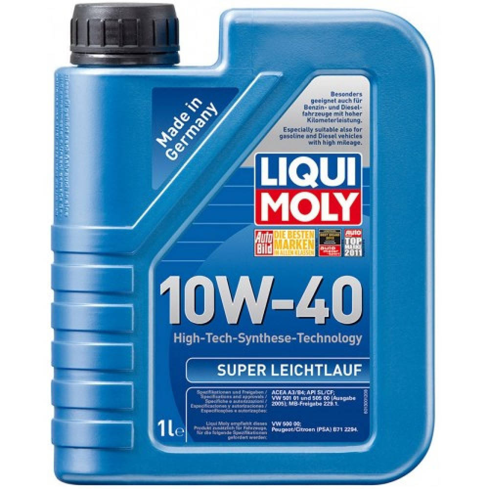 

Моторное масло Liqui Moly Super Leichtlauf 10W-40 1 л 1928