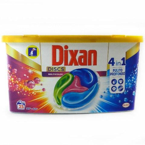 

Стиральные капсулы Dixan Multicolor 4in1 25 капс.