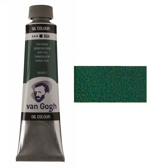 

Краска масляная Van Gogh (654) Пихтовый зеленый, 40 мл, Royal Talens