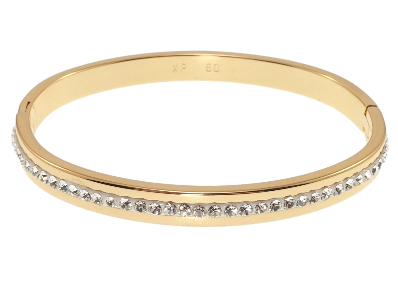 

Браслеты Xuping JEAN GOUJON Позолота 18K "Дорожка циркония" ø 6см
