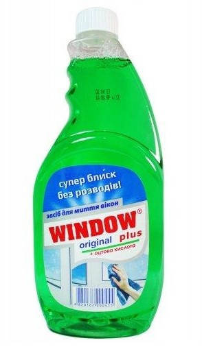 

Засіб для миття скла Window Plus запаска 500 мл