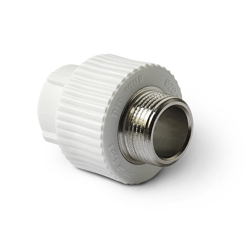 

Муфта PP-R с наружной резьбой 20х1/2" (20х1/2")