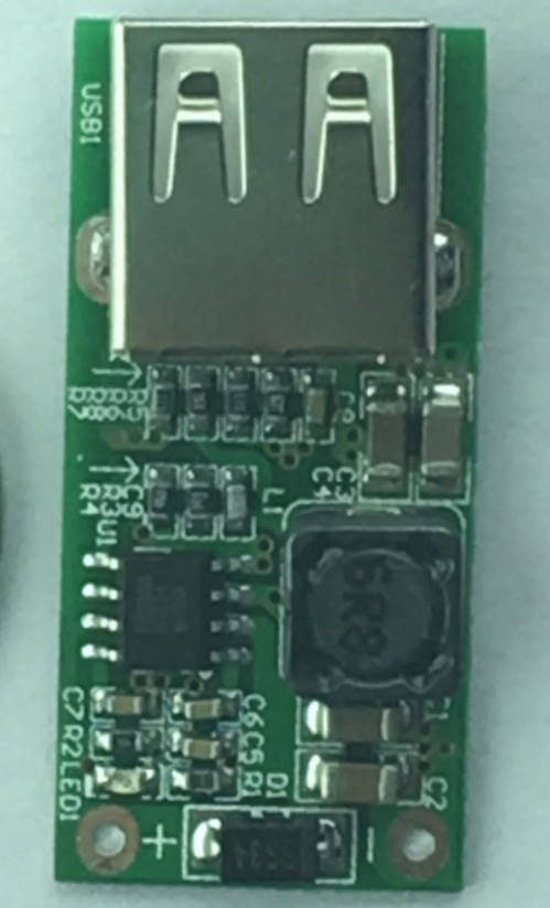 

DC-DC Понижающий преобразователь 5-23V / USB 5V 3.5A