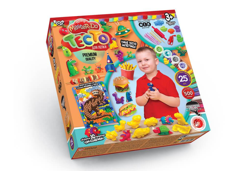 

Набор теста для лепки "Master Do" 25 цветов Danko Toys, Разные цвета