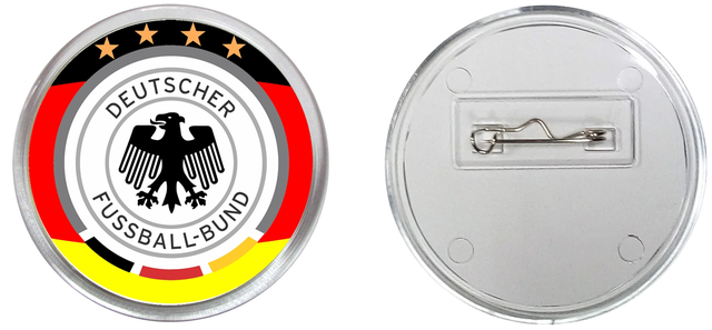 

Значок сборной Германии акриловый на булавке 65 мм
