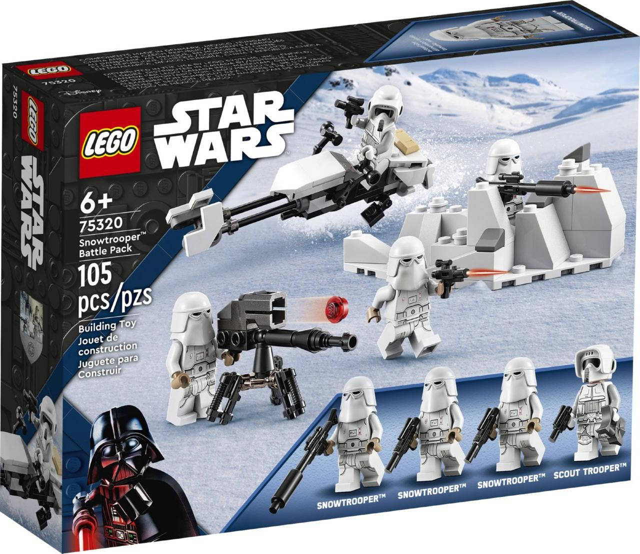 

Lego Star Wars Боевой набор снежных пехотинцев 75320