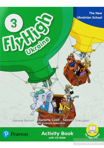 

Робочий зошит Fly High Ukraine 3 Activity book + CD-Rom