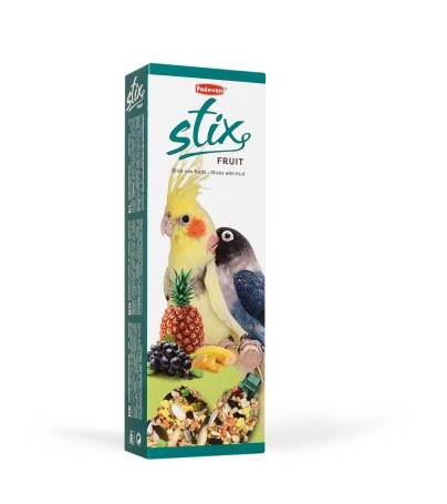 

STIX FRUIT PARROCCHETTI лакомство для взрослых попугаев среднего размера 0.1 кг