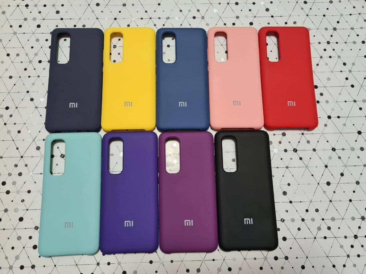 

Брендовый Soft-touch чехол для Xiaomi (Ксиоми) Mi Note 10 Lite, Разные цвета