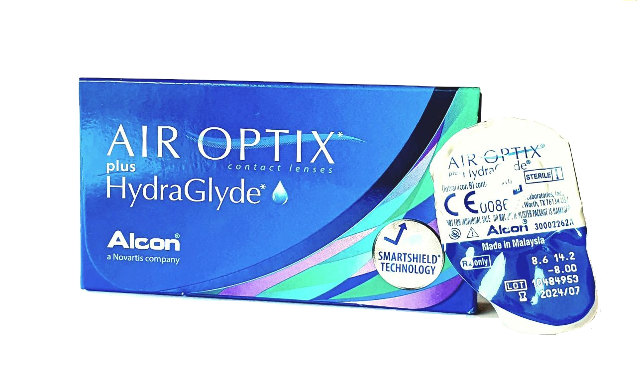 

Air Optix plus HydraGlyde 1уп (3шт)