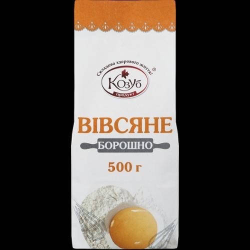 

Мука овсяная тонкого помола 500г Козуб