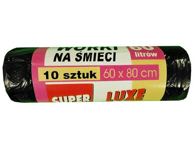 

Пакеты для Мусора 60 л(10шт)Люкссупер(1 рул)(Черый,Синий,Белый)Мешки для Мусора