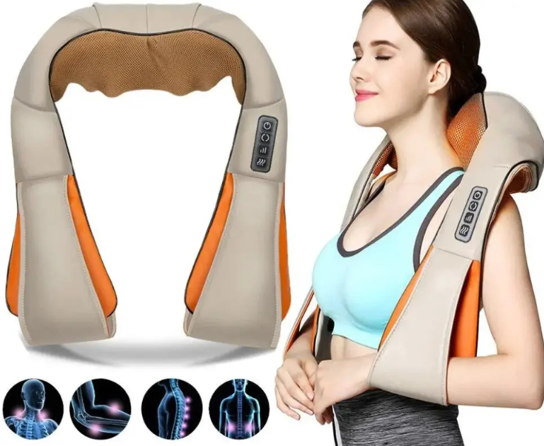 

Масажер для шиї та спини Massager of neck kneading Plus
