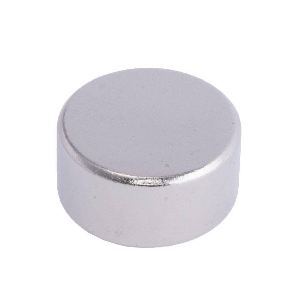 

Магнит NdFeB, диск/цилиндр D20 x 10 mm (N38), Ni+Cu+Ni (никель) HHII