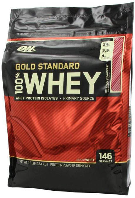 

100% Whey Gold Standard Optimum Nutrition, 4545 грамм