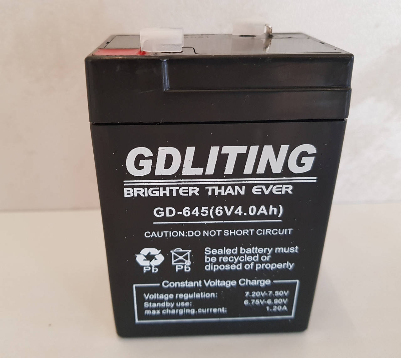 

Аккумулятор GDLITE GD-645 6V 4.0Ah для весов