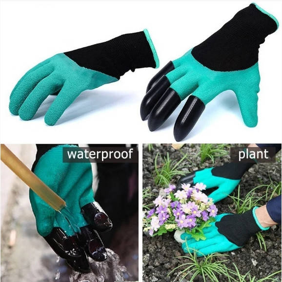 

Садовые перчатки с когтями Garden Genie Gloves