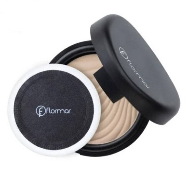 

Пудра для лица FlorMar Compact матирующая № 88 Натуральная кремовая