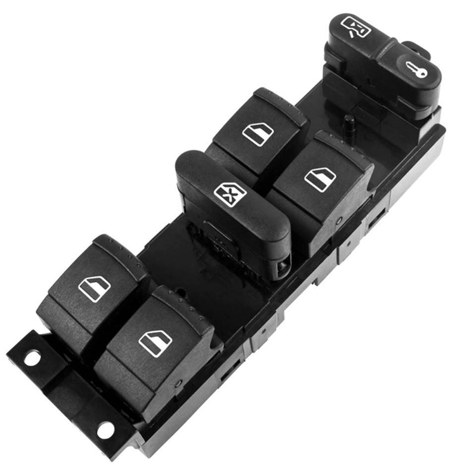 

Блок кнопок стеклоподъемников Volkswagen VW, Skoda, Seat, Golf, Passat 1J4959857, 3BD959857, 7M4959857