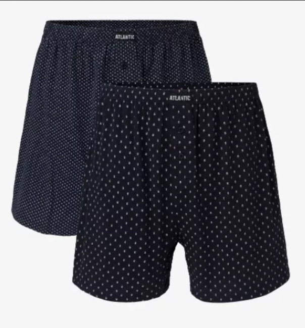 

Трусы мужские семейные атлантик Atlantic 2MBX-017 боксеры 2 штуки XL, Разные цвета