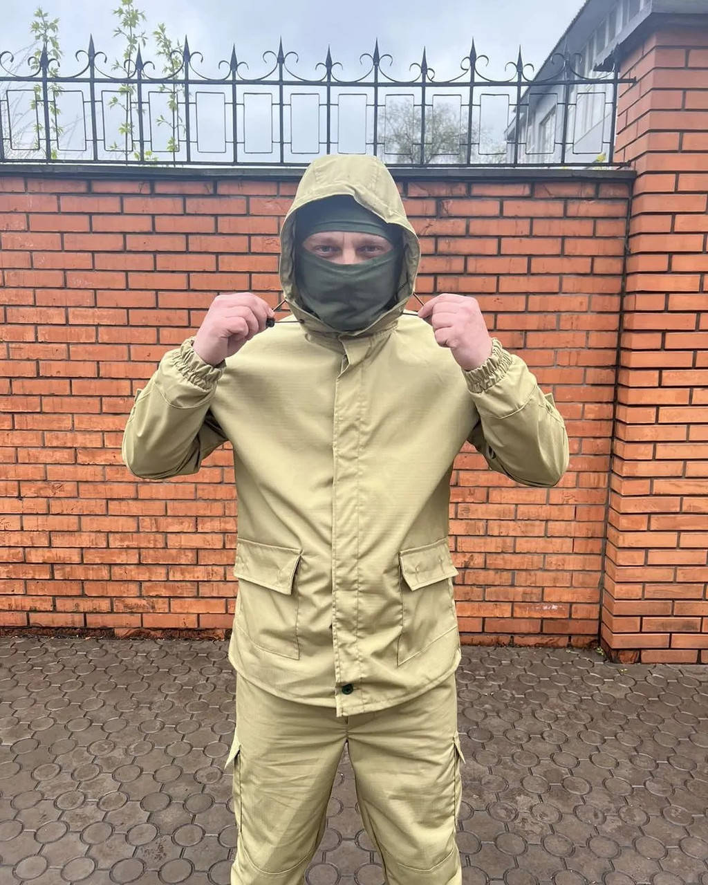 

Костюм военный летний, песок ЗСУ военная форма, Зелёный
