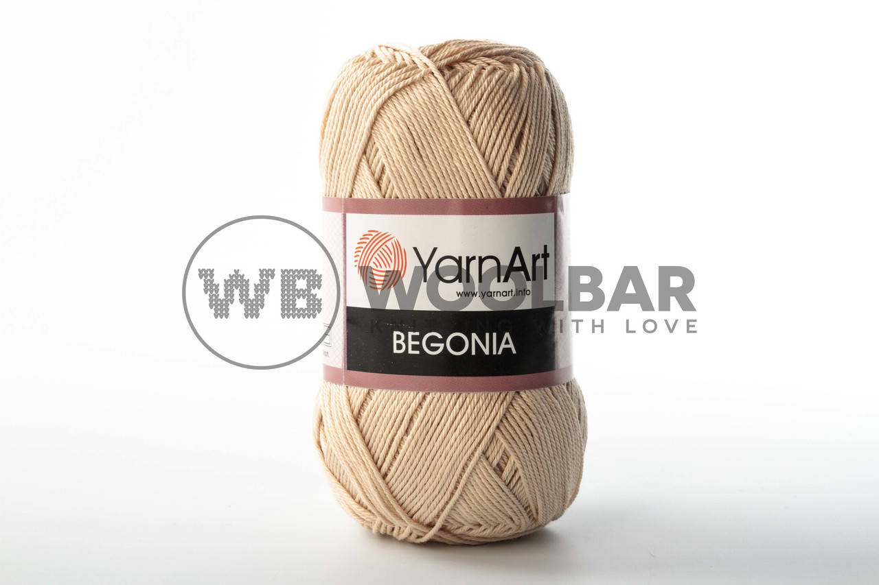 

Пряжа YarnArt Begonia 4660 беж