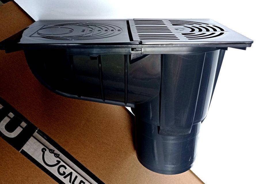 

Дождеприемник отстойник трубы для любого водостока Черный