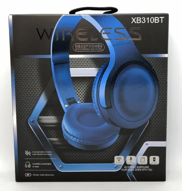 

Наушники беспроводные XB310BT (Синий)