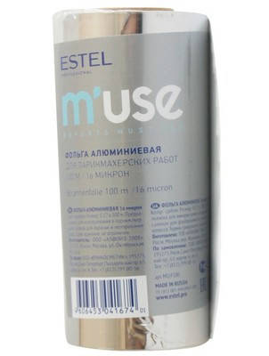 

Фольга для мелирования 25 м 16 мк Estel Professional M'Use