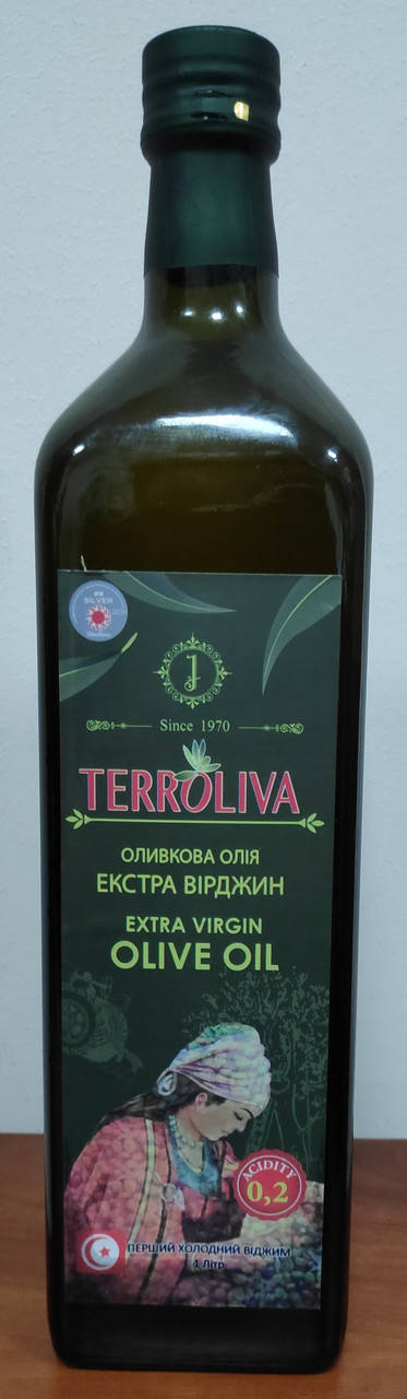 

Лучшее оливковое масло 1л кислотность 0,2% TM Terroliva Extra Virgin Olive Oil (Тунис)