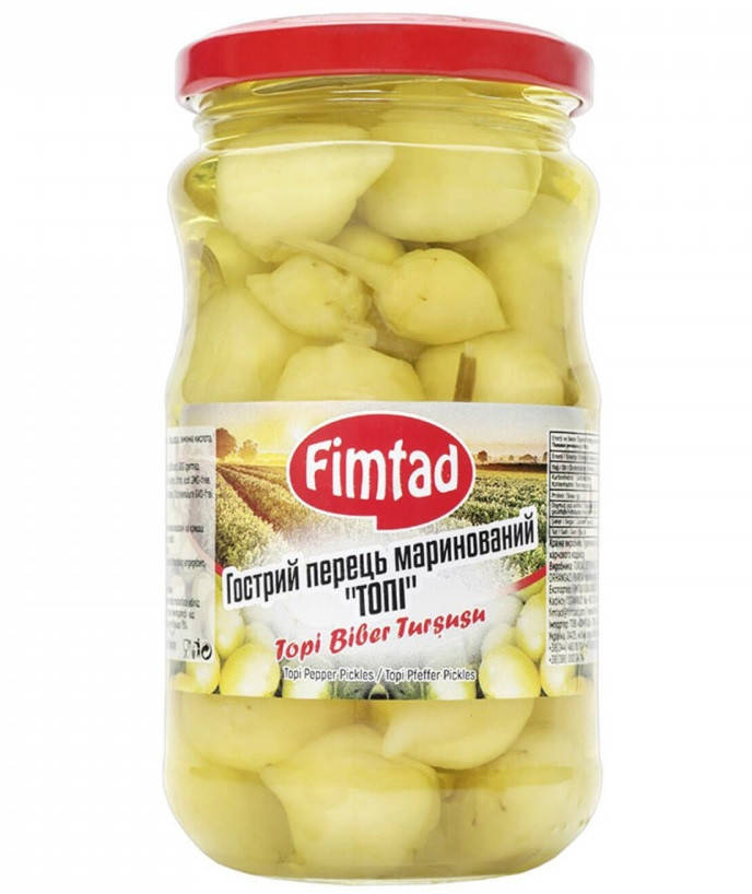 

Перец острый консервированный Fimtad Topi 340 г