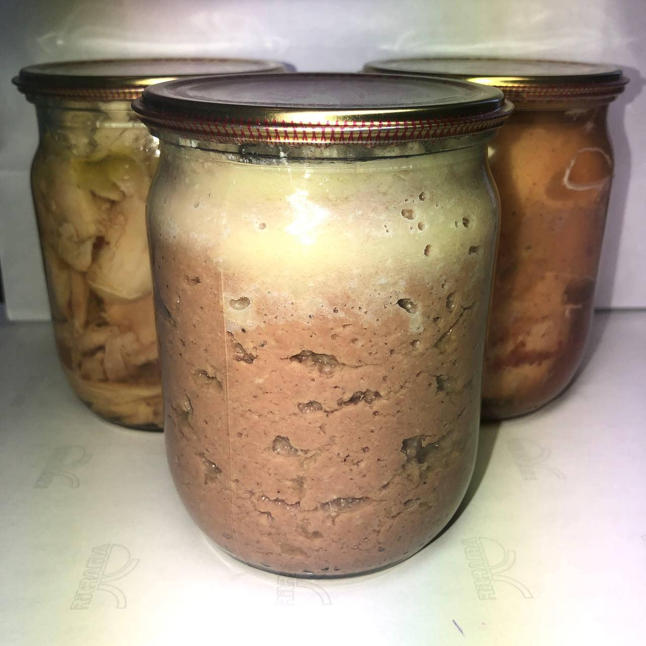 

Паштет домашний из куриной печени 0,5л