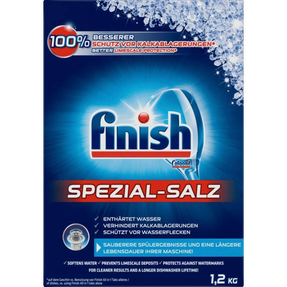 

Соль Финиш для посудомоечных машин Finish Salt 1.2 кг.