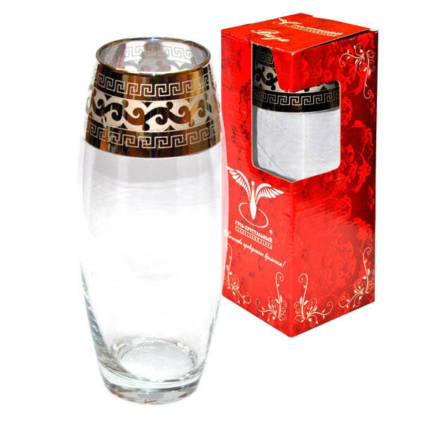 

Ваза Верс h-26см,1,7л,под.уп. ГУСЬ-ХРУСТАЛЬНЫЙ, Красный