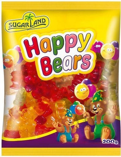 

Жевательные конфеты Sugar Land Happy Bears 200 г
