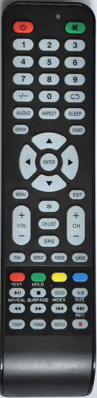 

Пульт к телевизору SATURN LED 32HD900UST2, Черный
