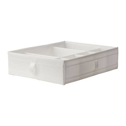 

СКУББ Ящик с отделенниями, белый, 10185593, ИКЕА, IKEA, SKUBB