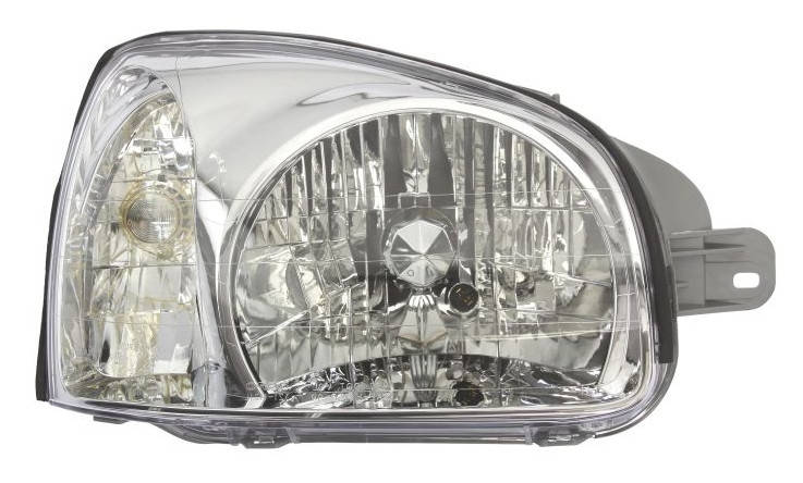 

Фара Hyundai Santa Fe I 2000 - 2006, правая (пассажирская), механ./электр., с сервоприводом, (Depo)