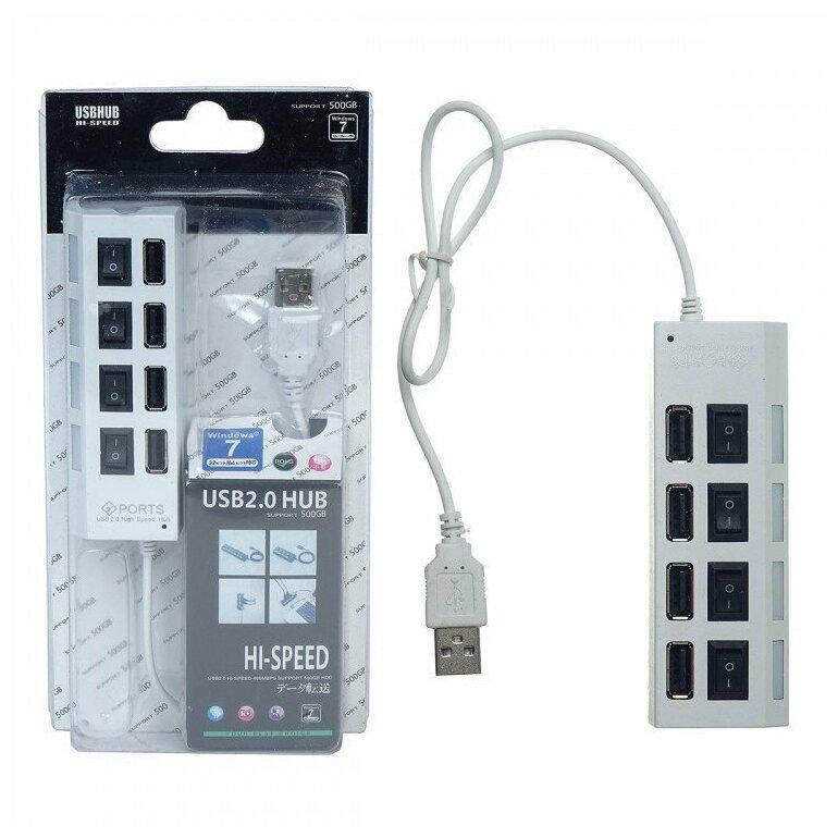 

Переходник USB HAB НА 4 USB 50104 USB
