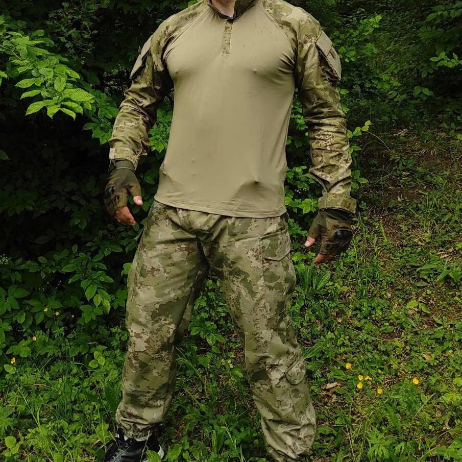 

Тактическая военная форма Accord Green MULTICAM Рубашка + Штаны ЗСУ ТРО, Зелёный