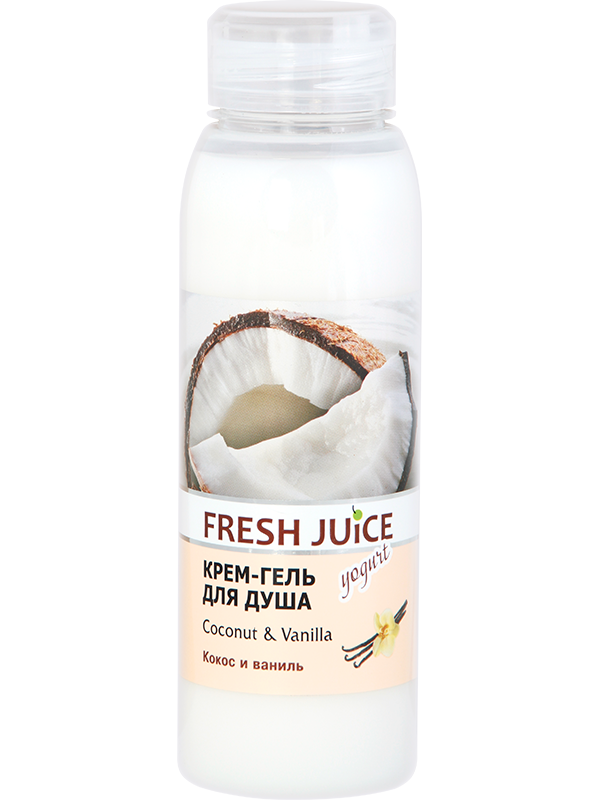 

Крем-гель для душа Coconut & Vanilla 300мл Fresh Juice