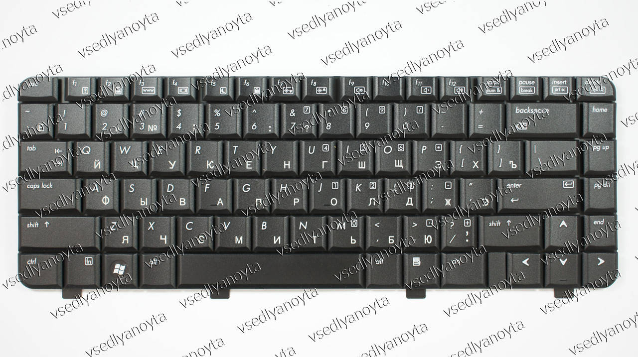 

Клавиатура для ноутбука HP (Compaq: 510, 530) rus, black, Черный