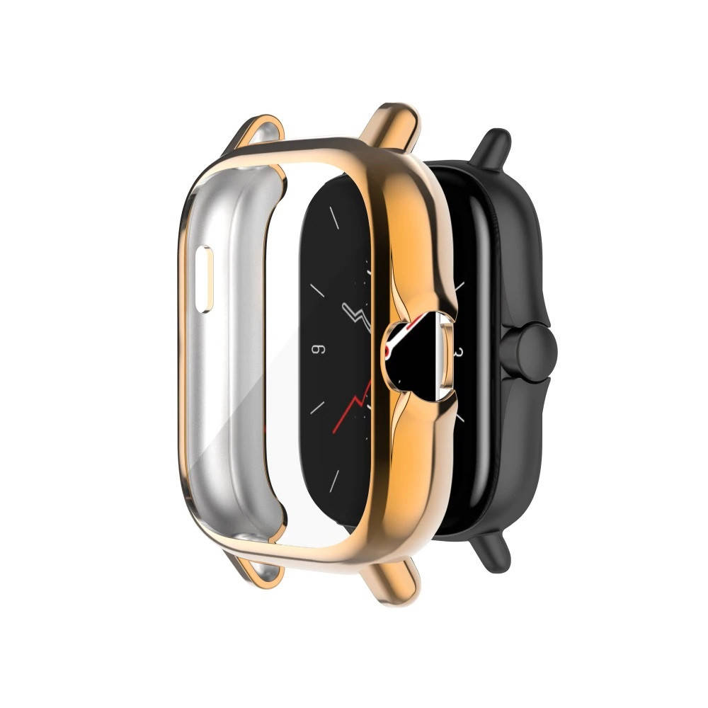 

Amazfit GTS2 Защитный силиконовый чехол для смарт часов, Rose gold